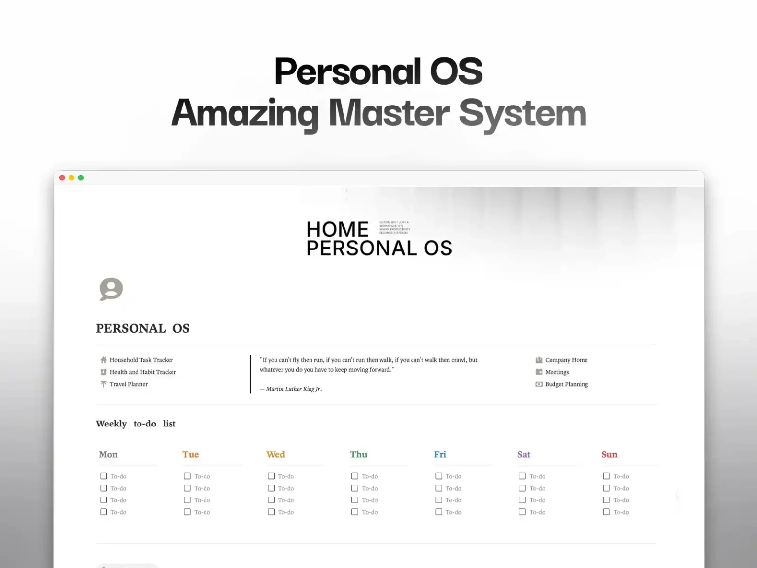 Screenshot: Private client